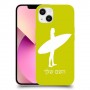 גלישה כיסוי מגן קשיח בעיצוב אישי עם השם שלך ל Apple iPhone 13 יחידה אחת סקרין מובייל
