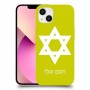 מגן דוד - ישראל כיסוי מגן קשיח בעיצוב אישי עם השם שלך ל Apple iPhone 13 יחידה אחת סקרין מובייל