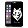 זאב כיסוי מגן קשיח בעיצוב אישי עם השם שלך ל Apple iPhone 6 יחידה אחת סקרין מובייל