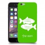 דגים כיסוי מגן קשיח בעיצוב אישי עם השם שלך ל Apple iPhone 6 יחידה אחת סקרין מובייל