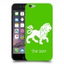 אריה כיסוי מגן קשיח בעיצוב אישי עם השם שלך ל Apple iPhone 6 יחידה אחת סקרין מובייל