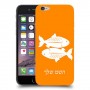 דגים כיסוי מגן קשיח בעיצוב אישי עם השם שלך ל Apple iPhone 6 יחידה אחת סקרין מובייל