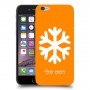 שלג כיסוי מגן קשיח בעיצוב אישי עם השם שלך ל Apple iPhone 6 יחידה אחת סקרין מובייל
