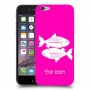 דגים כיסוי מגן קשיח בעיצוב אישי עם השם שלך ל Apple iPhone 6 יחידה אחת סקרין מובייל