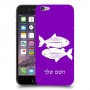 דגים כיסוי מגן קשיח בעיצוב אישי עם השם שלך ל Apple iPhone 6 יחידה אחת סקרין מובייל