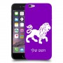 אריה כיסוי מגן קשיח בעיצוב אישי עם השם שלך ל Apple iPhone 6 יחידה אחת סקרין מובייל