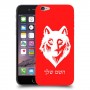 זאב כיסוי מגן קשיח בעיצוב אישי עם השם שלך ל Apple iPhone 6 יחידה אחת סקרין מובייל