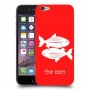 דגים כיסוי מגן קשיח בעיצוב אישי עם השם שלך ל Apple iPhone 6 יחידה אחת סקרין מובייל