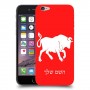 שור כיסוי מגן קשיח בעיצוב אישי עם השם שלך ל Apple iPhone 6 יחידה אחת סקרין מובייל