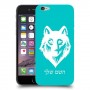זאב כיסוי מגן קשיח בעיצוב אישי עם השם שלך ל Apple iPhone 6 יחידה אחת סקרין מובייל