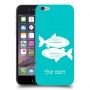 דגים כיסוי מגן קשיח בעיצוב אישי עם השם שלך ל Apple iPhone 6 יחידה אחת סקרין מובייל