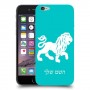 אריה כיסוי מגן קשיח בעיצוב אישי עם השם שלך ל Apple iPhone 6 יחידה אחת סקרין מובייל