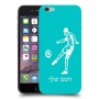 שחקן כדורגל כיסוי מגן קשיח בעיצוב אישי עם השם שלך ל Apple iPhone 6 יחידה אחת סקרין מובייל