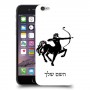 קשת כיסוי מגן קשיח בעיצוב אישי עם השם שלך ל Apple iPhone 6 יחידה אחת סקרין מובייל