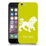 אריה כיסוי מגן קשיח בעיצוב אישי עם השם שלך ל Apple iPhone 6 יחידה אחת סקרין מובייל