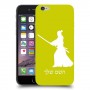 סמוראי כיסוי מגן קשיח בעיצוב אישי עם השם שלך ל Apple iPhone 6 יחידה אחת סקרין מובייל