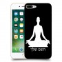 יוגה כיסוי מגן קשיח בעיצוב אישי עם השם שלך ל Apple iPhone 7 Plus יחידה אחת סקרין מובייל