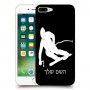 סקִי כיסוי מגן קשיח בעיצוב אישי עם השם שלך ל Apple iPhone 7 Plus יחידה אחת סקרין מובייל