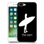 גלישה כיסוי מגן קשיח בעיצוב אישי עם השם שלך ל Apple iPhone 7 Plus יחידה אחת סקרין מובייל