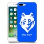 זאב כיסוי מגן קשיח בעיצוב אישי עם השם שלך ל Apple iPhone 7 Plus יחידה אחת סקרין מובייל