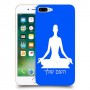 יוגה כיסוי מגן קשיח בעיצוב אישי עם השם שלך ל Apple iPhone 7 Plus יחידה אחת סקרין מובייל