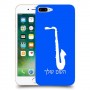 סקספון כיסוי מגן קשיח בעיצוב אישי עם השם שלך ל Apple iPhone 7 Plus יחידה אחת סקרין מובייל