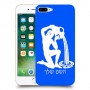 דלי כיסוי מגן קשיח בעיצוב אישי עם השם שלך ל Apple iPhone 7 Plus יחידה אחת סקרין מובייל