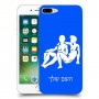 תאומים כיסוי מגן קשיח בעיצוב אישי עם השם שלך ל Apple iPhone 7 Plus יחידה אחת סקרין מובייל
