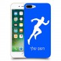 רץ כיסוי מגן קשיח בעיצוב אישי עם השם שלך ל Apple iPhone 7 Plus יחידה אחת סקרין מובייל