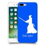 סמוראי כיסוי מגן קשיח בעיצוב אישי עם השם שלך ל Apple iPhone 7 Plus יחידה אחת סקרין מובייל