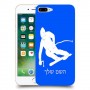 סקִי כיסוי מגן קשיח בעיצוב אישי עם השם שלך ל Apple iPhone 7 Plus יחידה אחת סקרין מובייל