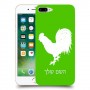 תרנגול כיסוי מגן קשיח בעיצוב אישי עם השם שלך ל Apple iPhone 7 Plus יחידה אחת סקרין מובייל