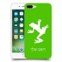 צפרדע טרופית כיסוי מגן קשיח בעיצוב אישי עם השם שלך ל Apple iPhone 7 Plus יחידה אחת סקרין מובייל