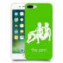 תאומים כיסוי מגן קשיח בעיצוב אישי עם השם שלך ל Apple iPhone 7 Plus יחידה אחת סקרין מובייל