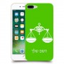 מאזניים כיסוי מגן קשיח בעיצוב אישי עם השם שלך ל Apple iPhone 7 Plus יחידה אחת סקרין מובייל