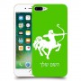 קשת כיסוי מגן קשיח בעיצוב אישי עם השם שלך ל Apple iPhone 7 Plus יחידה אחת סקרין מובייל