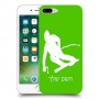 סקִי כיסוי מגן קשיח בעיצוב אישי עם השם שלך ל Apple iPhone 7 Plus יחידה אחת סקרין מובייל