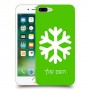 שלג כיסוי מגן קשיח בעיצוב אישי עם השם שלך ל Apple iPhone 7 Plus יחידה אחת סקרין מובייל