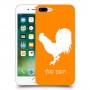 תרנגול כיסוי מגן קשיח בעיצוב אישי עם השם שלך ל Apple iPhone 7 Plus יחידה אחת סקרין מובייל