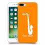 סקספון כיסוי מגן קשיח בעיצוב אישי עם השם שלך ל Apple iPhone 7 Plus יחידה אחת סקרין מובייל