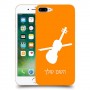 כינור כיסוי מגן קשיח בעיצוב אישי עם השם שלך ל Apple iPhone 7 Plus יחידה אחת סקרין מובייל