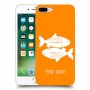 דגים כיסוי מגן קשיח בעיצוב אישי עם השם שלך ל Apple iPhone 7 Plus יחידה אחת סקרין מובייל