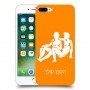 תאומים כיסוי מגן קשיח בעיצוב אישי עם השם שלך ל Apple iPhone 7 Plus יחידה אחת סקרין מובייל