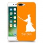סמוראי כיסוי מגן קשיח בעיצוב אישי עם השם שלך ל Apple iPhone 7 Plus יחידה אחת סקרין מובייל