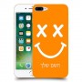 סמיילי כיסוי מגן קשיח בעיצוב אישי עם השם שלך ל Apple iPhone 7 Plus יחידה אחת סקרין מובייל