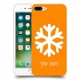 שלג כיסוי מגן קשיח בעיצוב אישי עם השם שלך ל Apple iPhone 7 Plus יחידה אחת סקרין מובייל