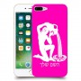 דלי כיסוי מגן קשיח בעיצוב אישי עם השם שלך ל Apple iPhone 7 Plus יחידה אחת סקרין מובייל