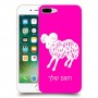 טלה כיסוי מגן קשיח בעיצוב אישי עם השם שלך ל Apple iPhone 7 Plus יחידה אחת סקרין מובייל