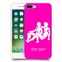 תאומים כיסוי מגן קשיח בעיצוב אישי עם השם שלך ל Apple iPhone 7 Plus יחידה אחת סקרין מובייל