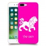 אריה כיסוי מגן קשיח בעיצוב אישי עם השם שלך ל Apple iPhone 7 Plus יחידה אחת סקרין מובייל